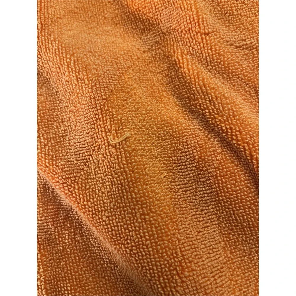 Franco Beach Company Orange Beach Blanket Towel Giraffe Elephant Border Cotton